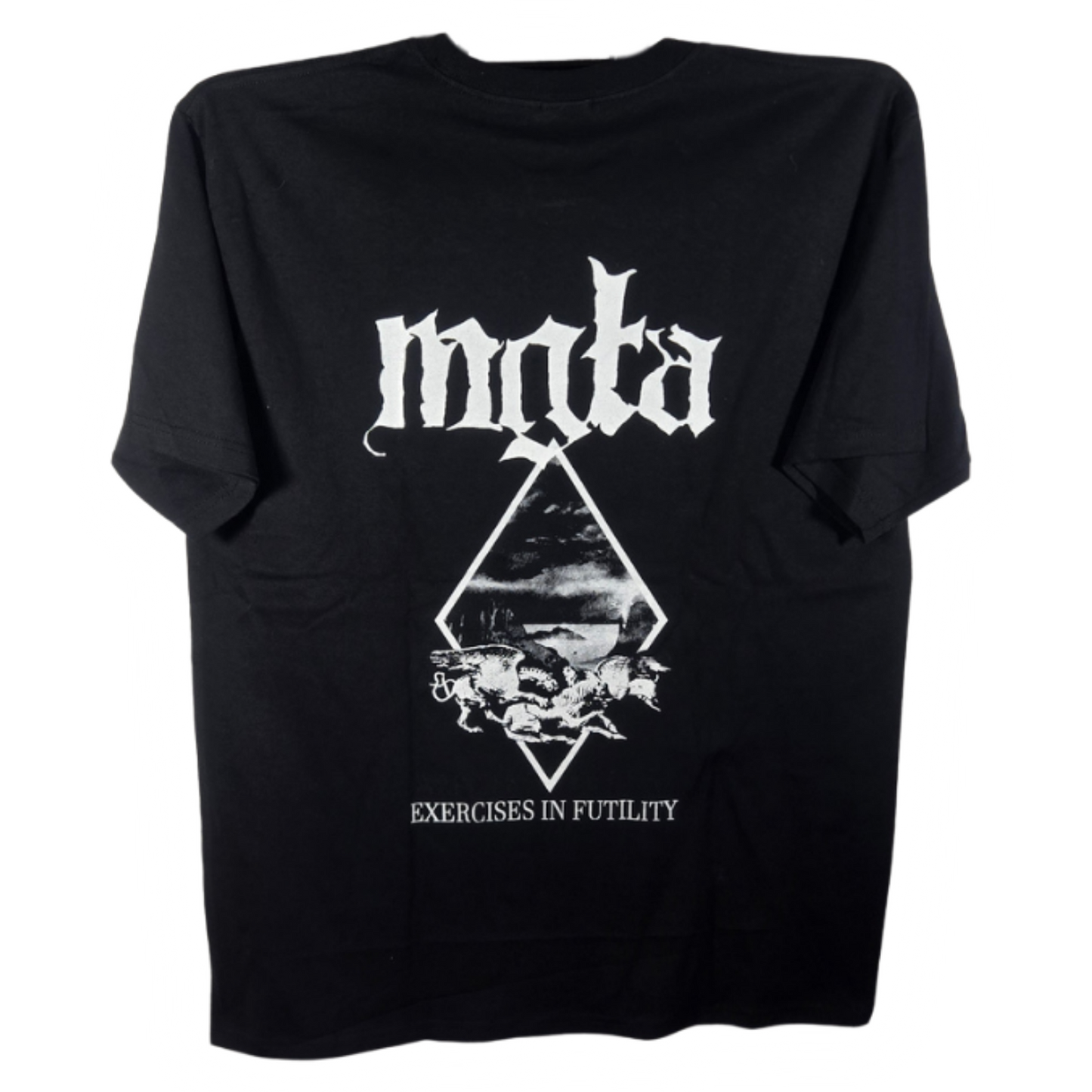 Mgla - Exercises In Futility Playera Manga Corta