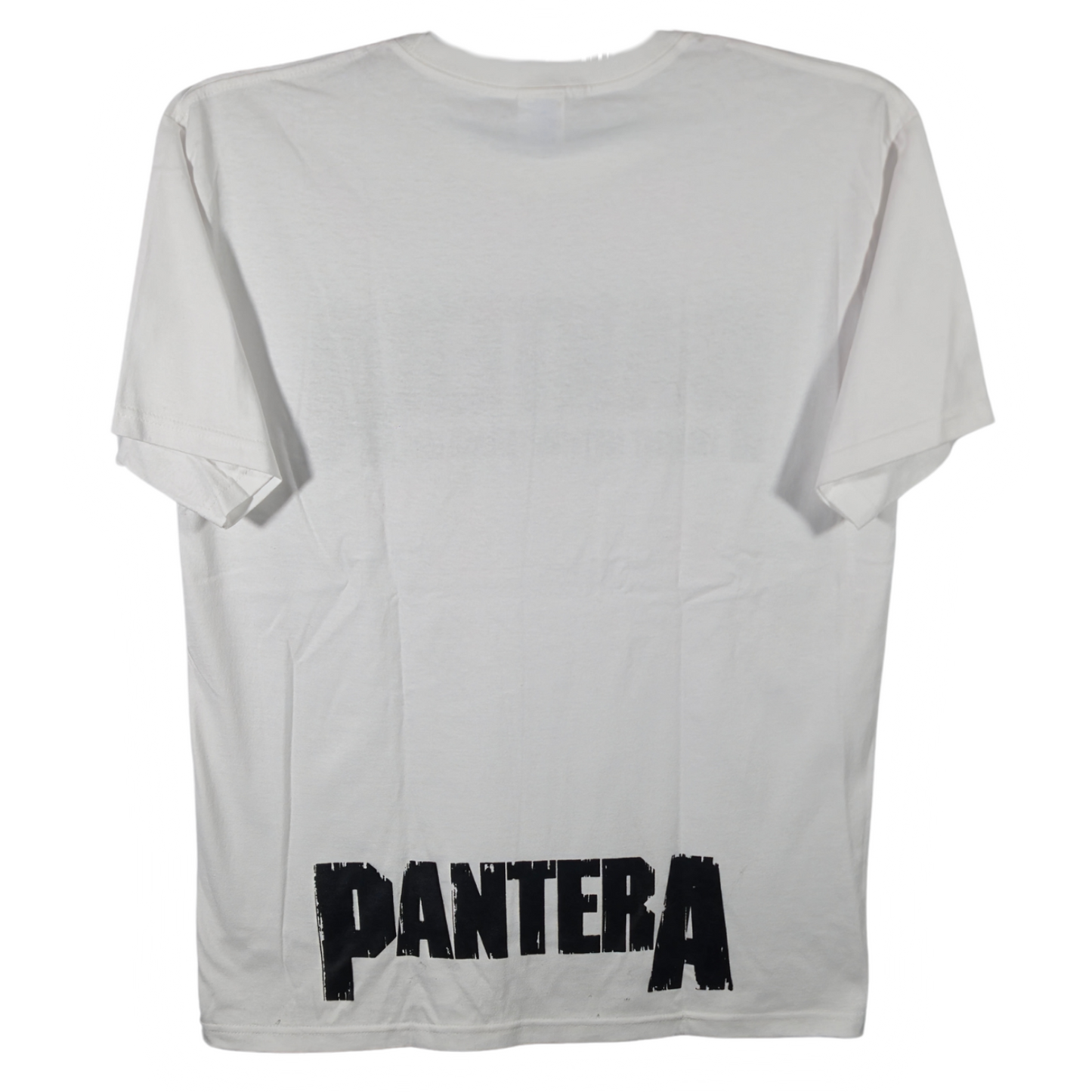 Pantera Playera Manga Corta Blanca