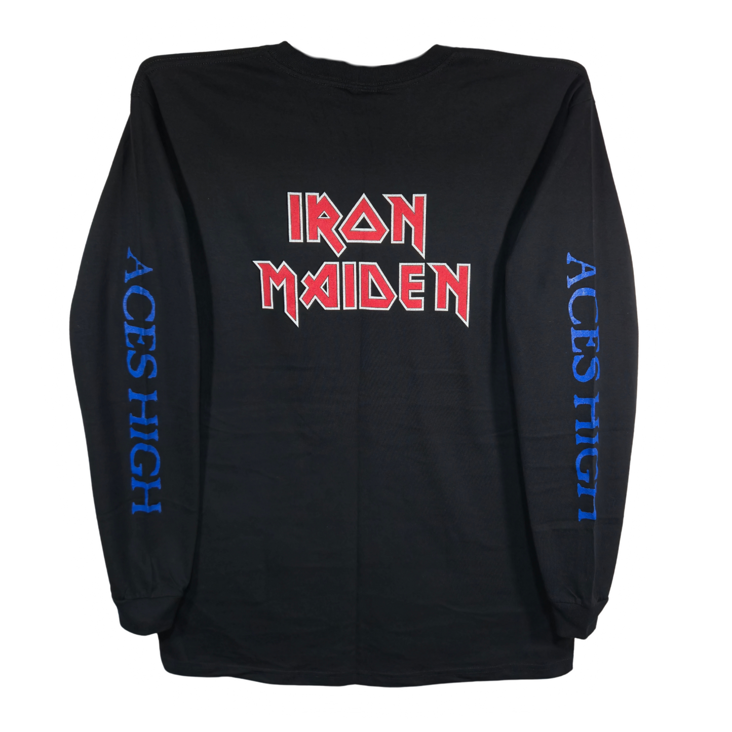 Iron Maiden - Aces High Playera Manga Larga