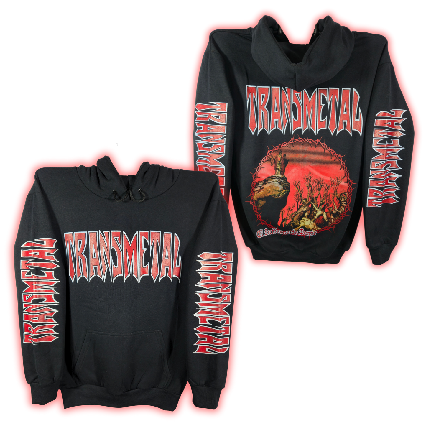 Transmetal - El Inferno De Dante Sudadera Cerrada