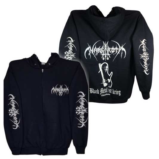Nargaroth - Black Metal Is Krieg Sudadera Cierre