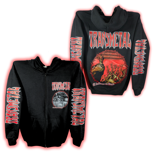 Transmetal - El Inferno De Dante Sudadera Cierre
