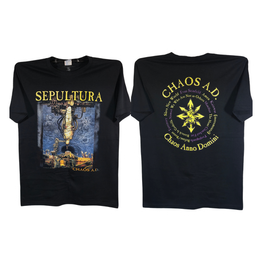 Sepultura - Chaos A.D. Playera Manga Corta