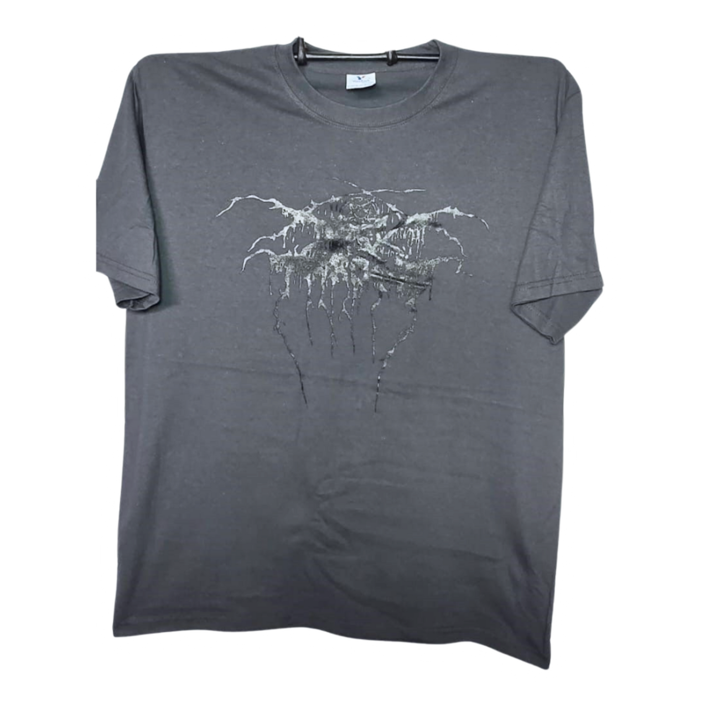 Dark Throne - True Norwegian Black Metal Playera Manga Corta Gris Oscuro