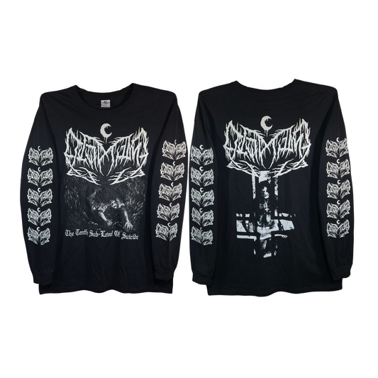 Leviathan - The Thenth Sub Level Of Suicide Playera Manga Larga