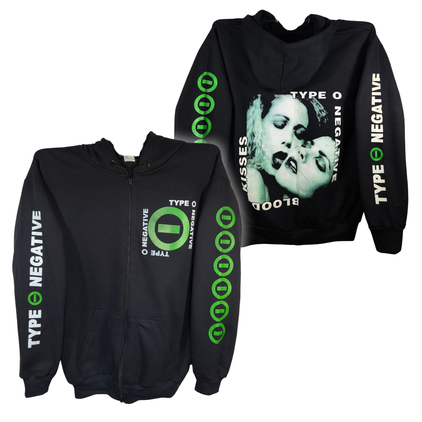 Type O Negative - Bloody Kisses Sudadera Cierre