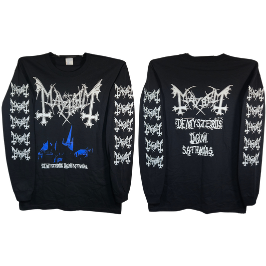 Mayhem - De Mysteriis Dom Sathanas Playera Manga Larga