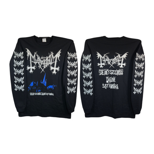 Mayhem - De Mysteriis Dom Sathanas Playera Manga Larga