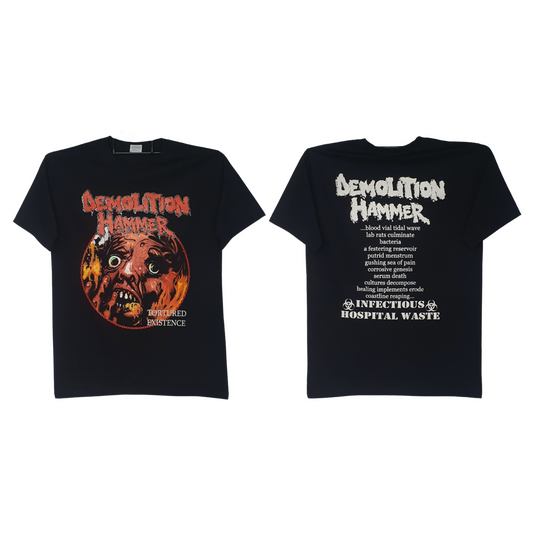 Demolition Hammer- Tortured Existence Playera Manga Corta