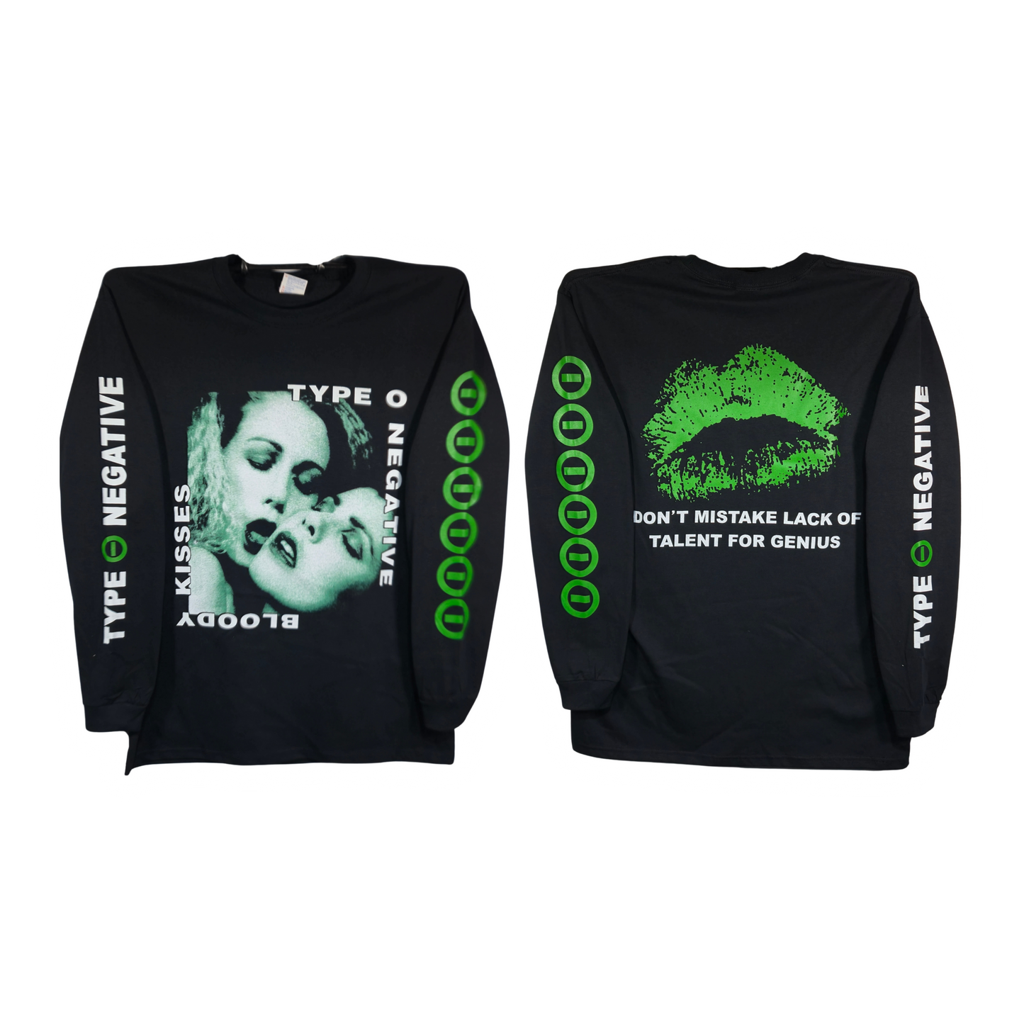 Type O Negative - Bloody Kisses Playera Manga Larga