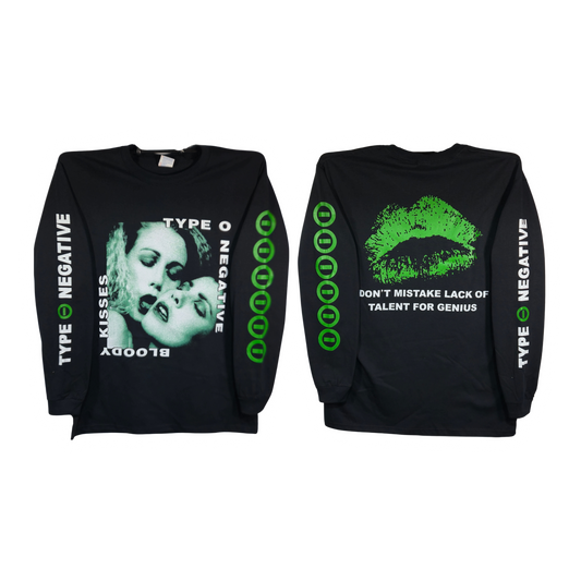 Type O Negative - Bloody Kisses Playera Manga Larga