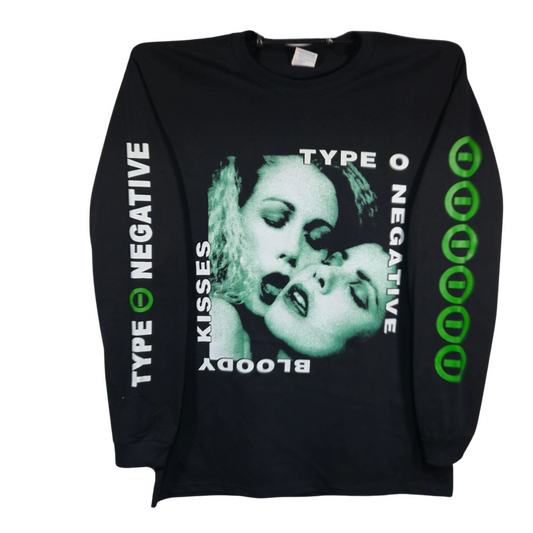 Type O Negative - Bloody Kisses Playera Manga Larga