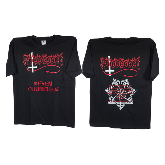 Possessed - Seven Churches Playera Manga Corta