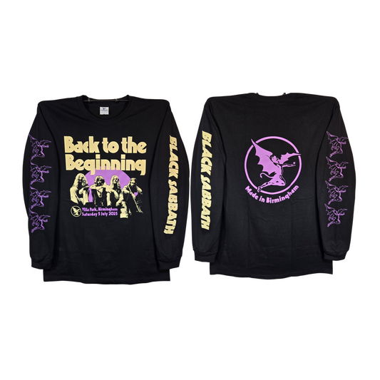 Black Sabbath - Back To The Beginning Playera Manga Larga