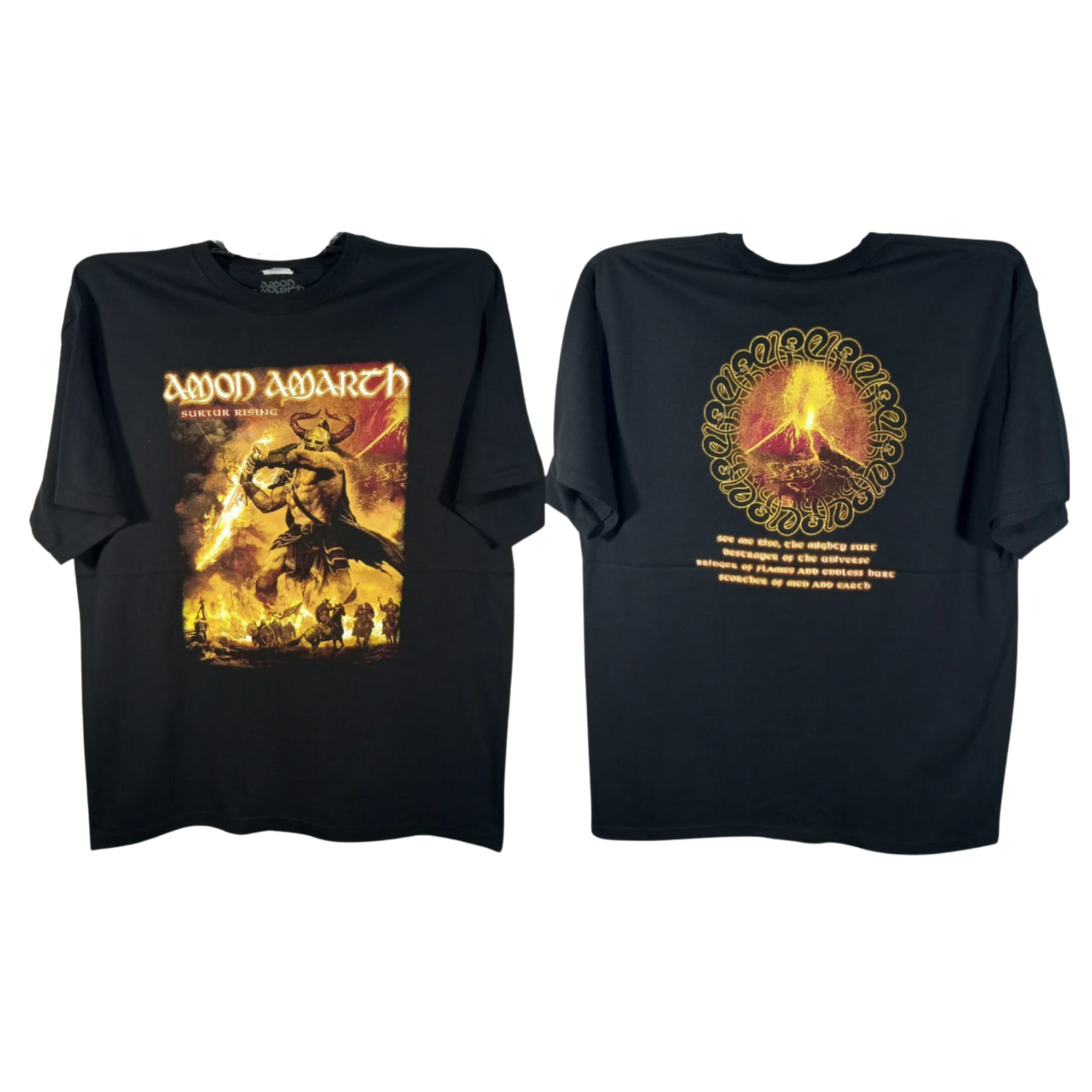 Amon Amarth - Sutur Rising Playera Manga Corta