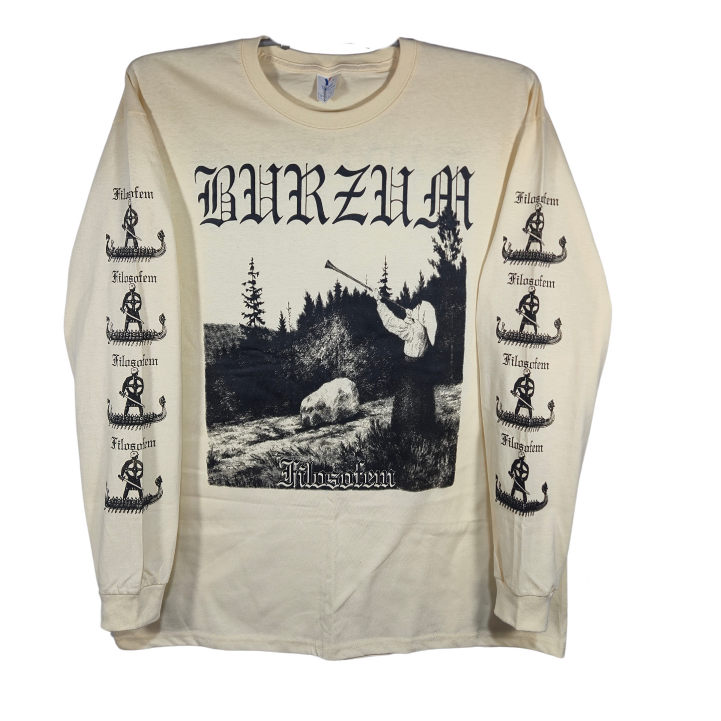 Burzum - Filosofem Playera Manga Larga Arena