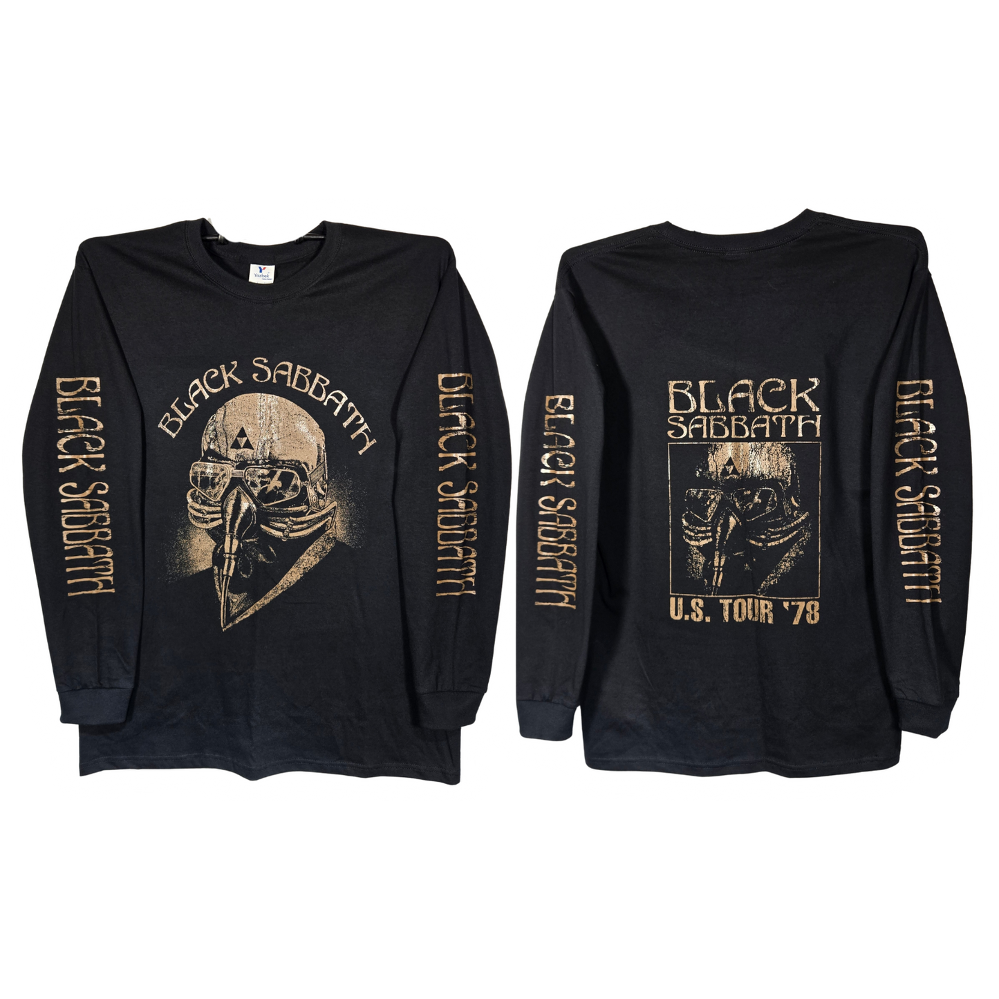 Black Sabbath - U.S. TOUR 78 Playera Manga Larga