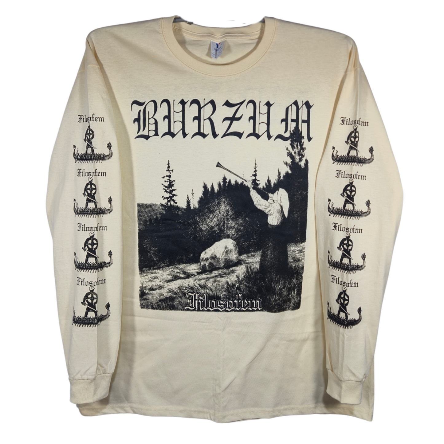 Burzum - Filosofem Playera Manga Larga Arena