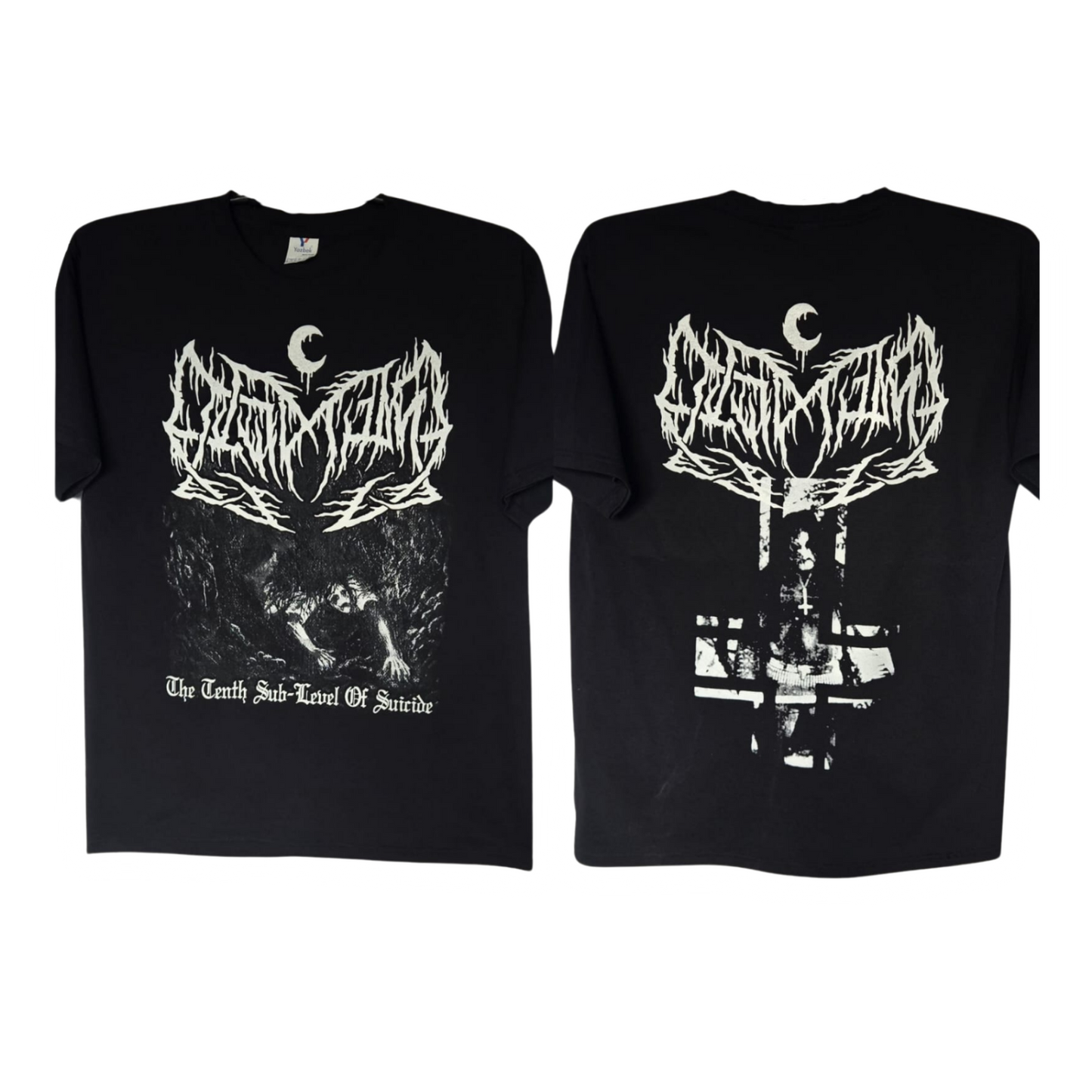 Leviathan - The Thenth  Sub-Level Of Suicide Playera Manga Corta