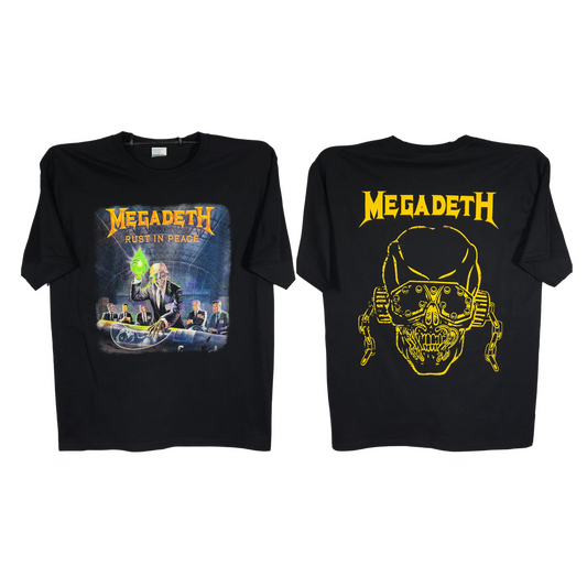 Megadeth - Rust In Peace Playera Manga Corta