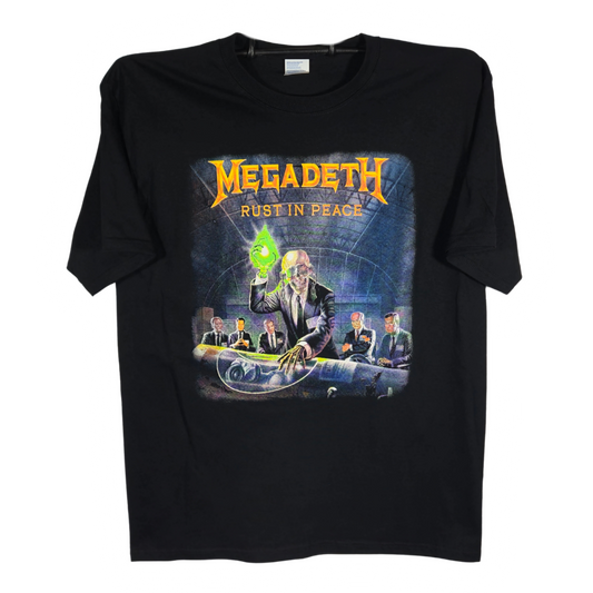 Megadeth - Rust In Peace Playera Manga Corta
