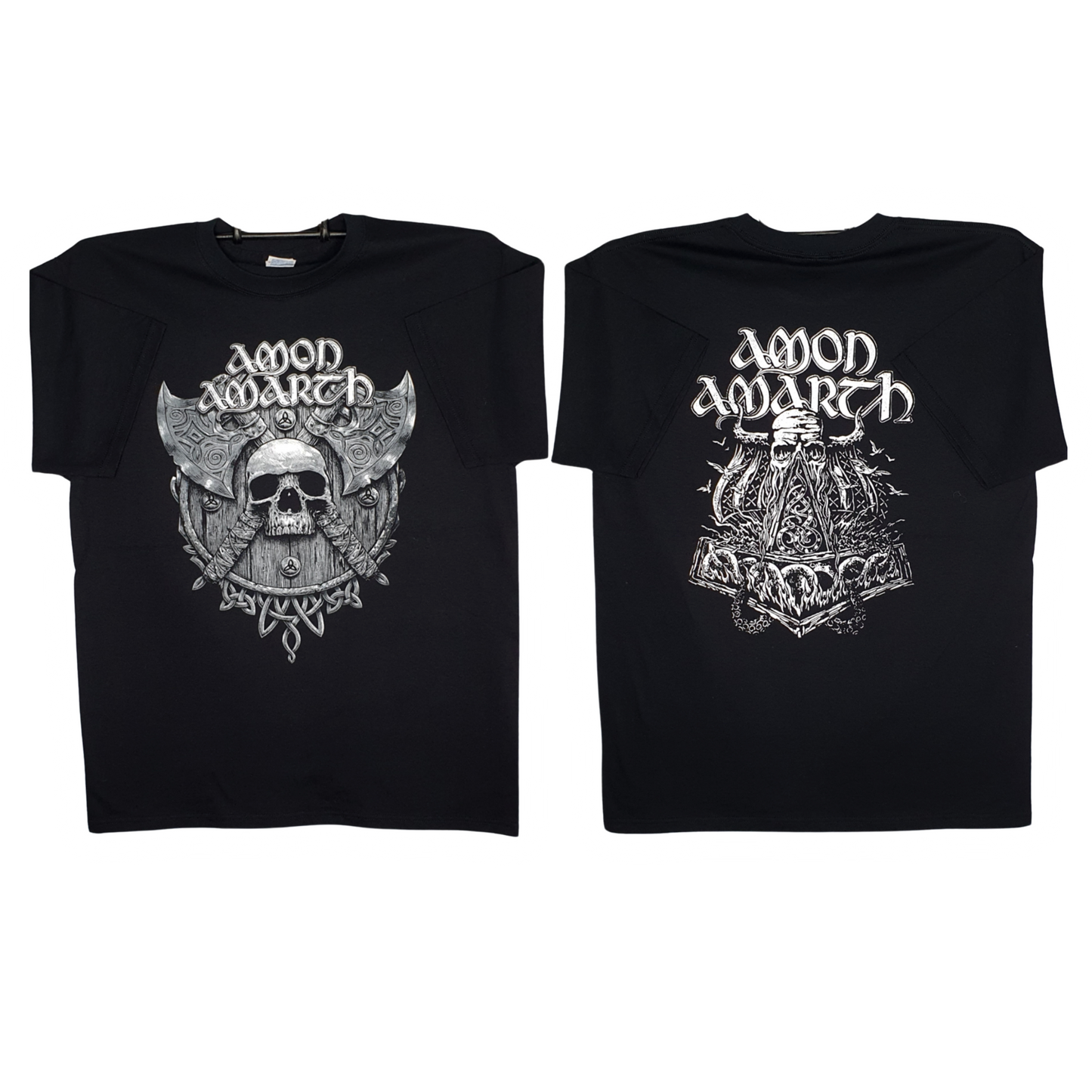 Amon Amarth - Viking Shield Playera Manga Corta