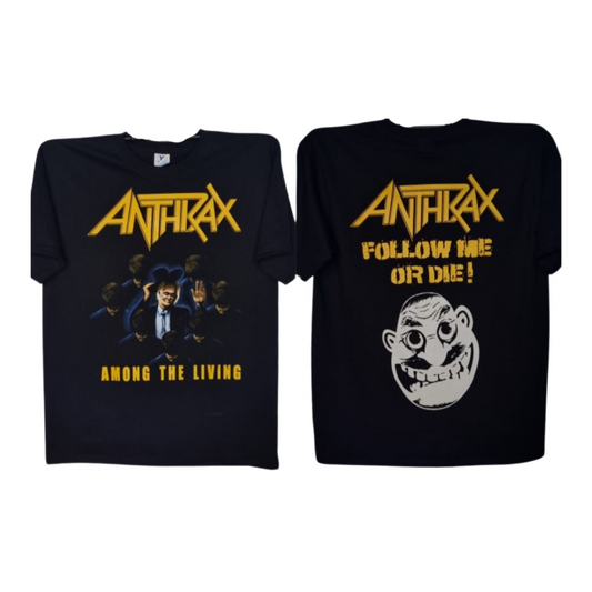 Anthrax - Among The Living Playera Manga Corta