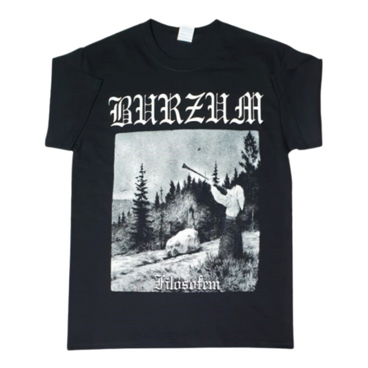 Burzum - Filosofem Playera Manga Corta Negra