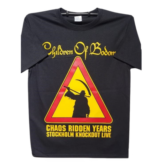 Children Of Bodom - Chaos Ridden Years Playera Manga Corta
