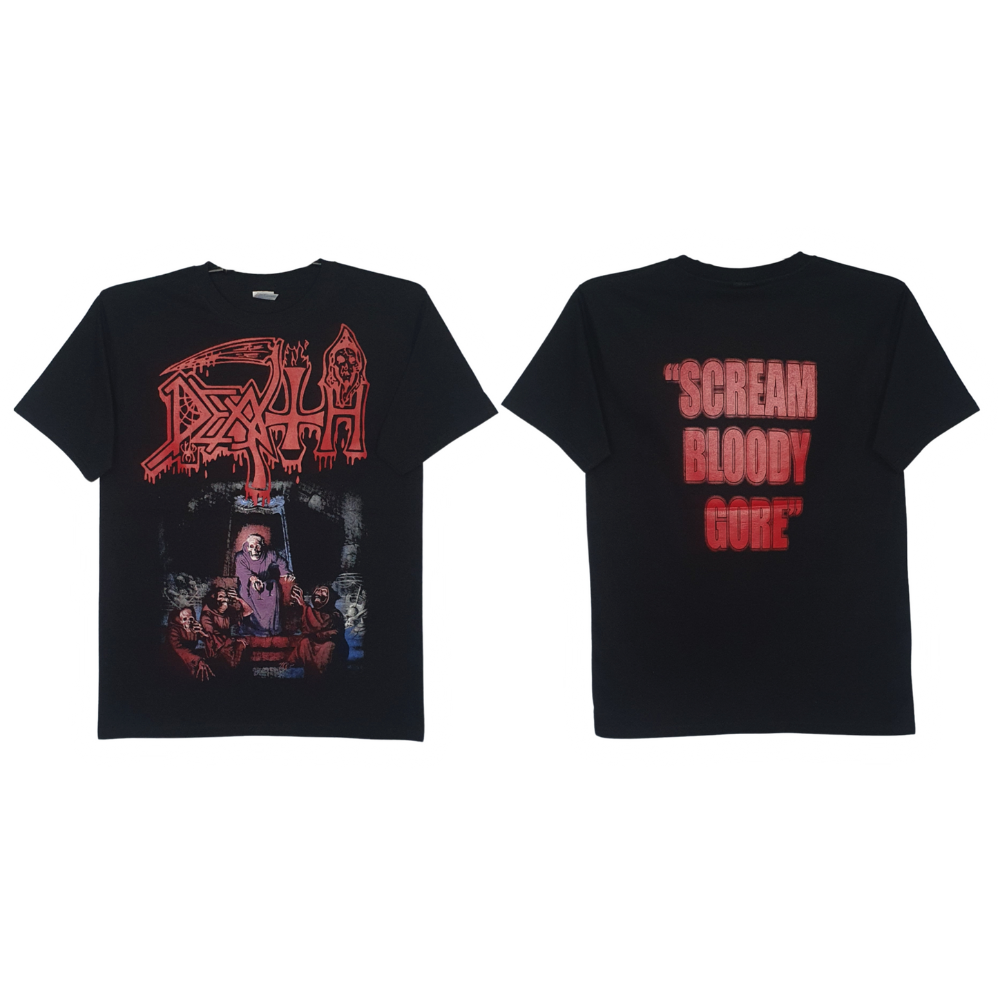 Death- Scream Bloody Gore Playera Manga Corta