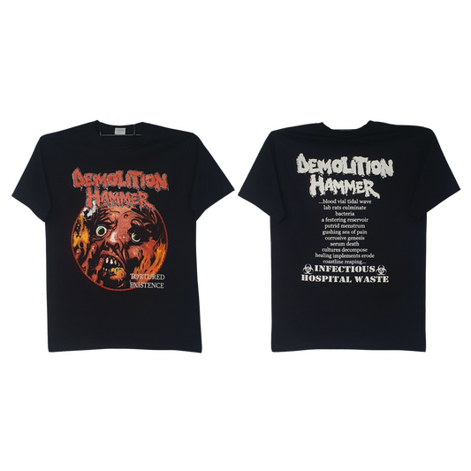Demolition Hammer- Tortured Existence Playera Manga Corta