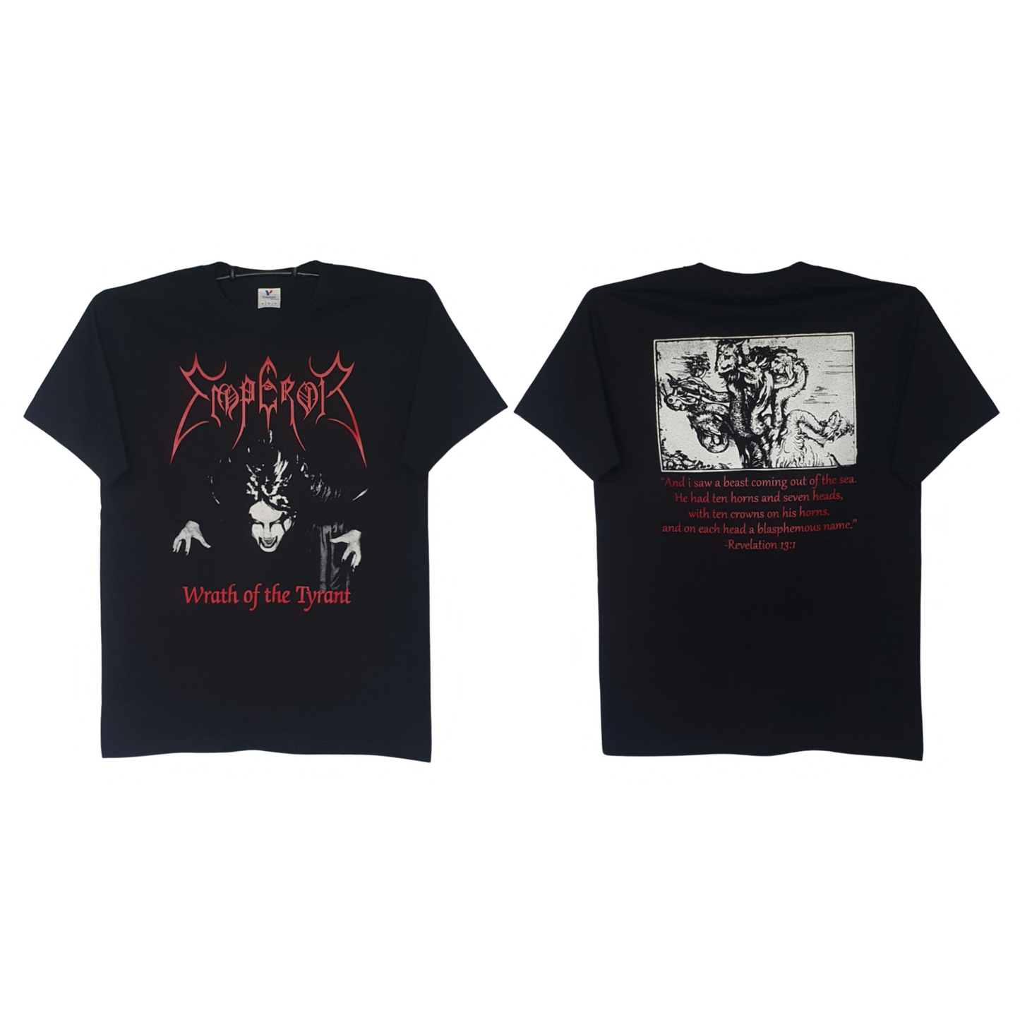 Emperor- Wrath Of The Tyrant  Playera Manga Corta