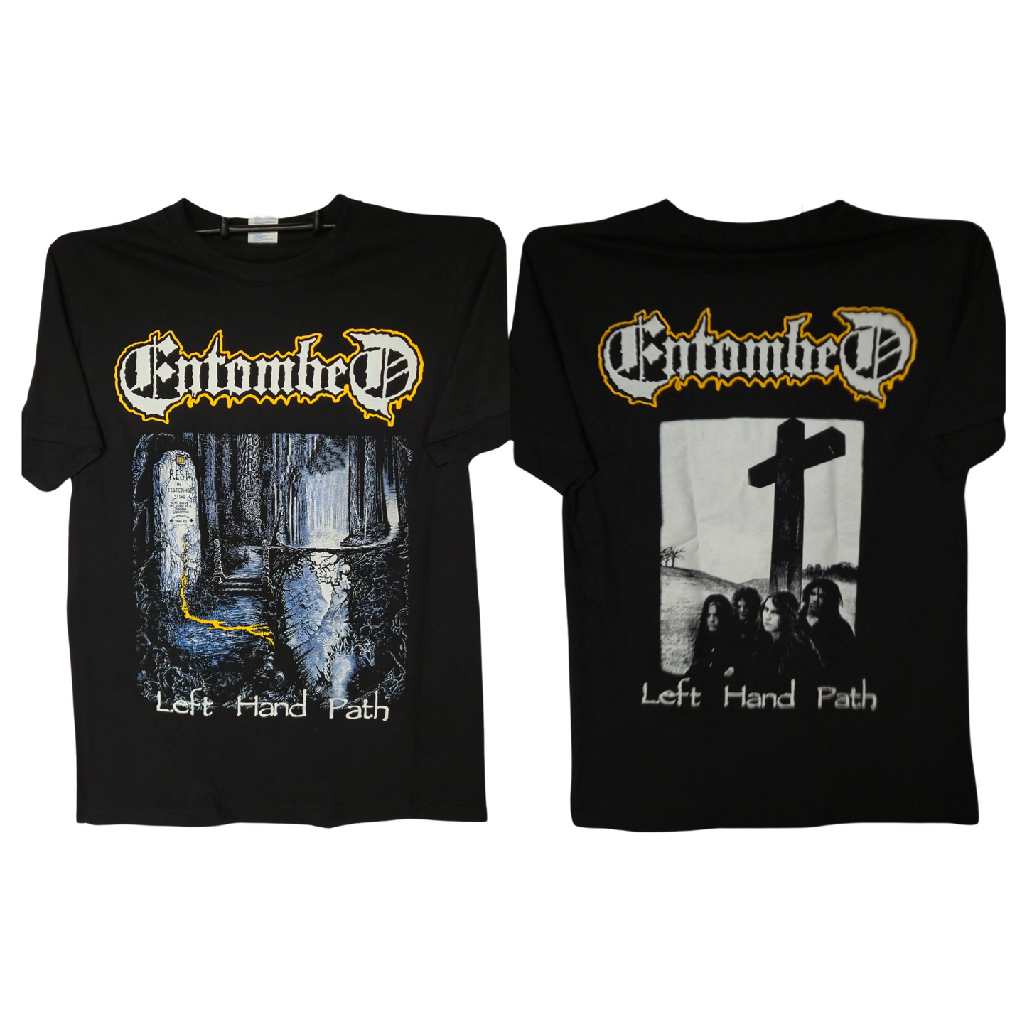 Entombed- Left Hand Path Playera Manga Corta