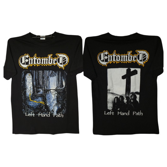 Entombed- Left Hand Path Playera Manga Corta