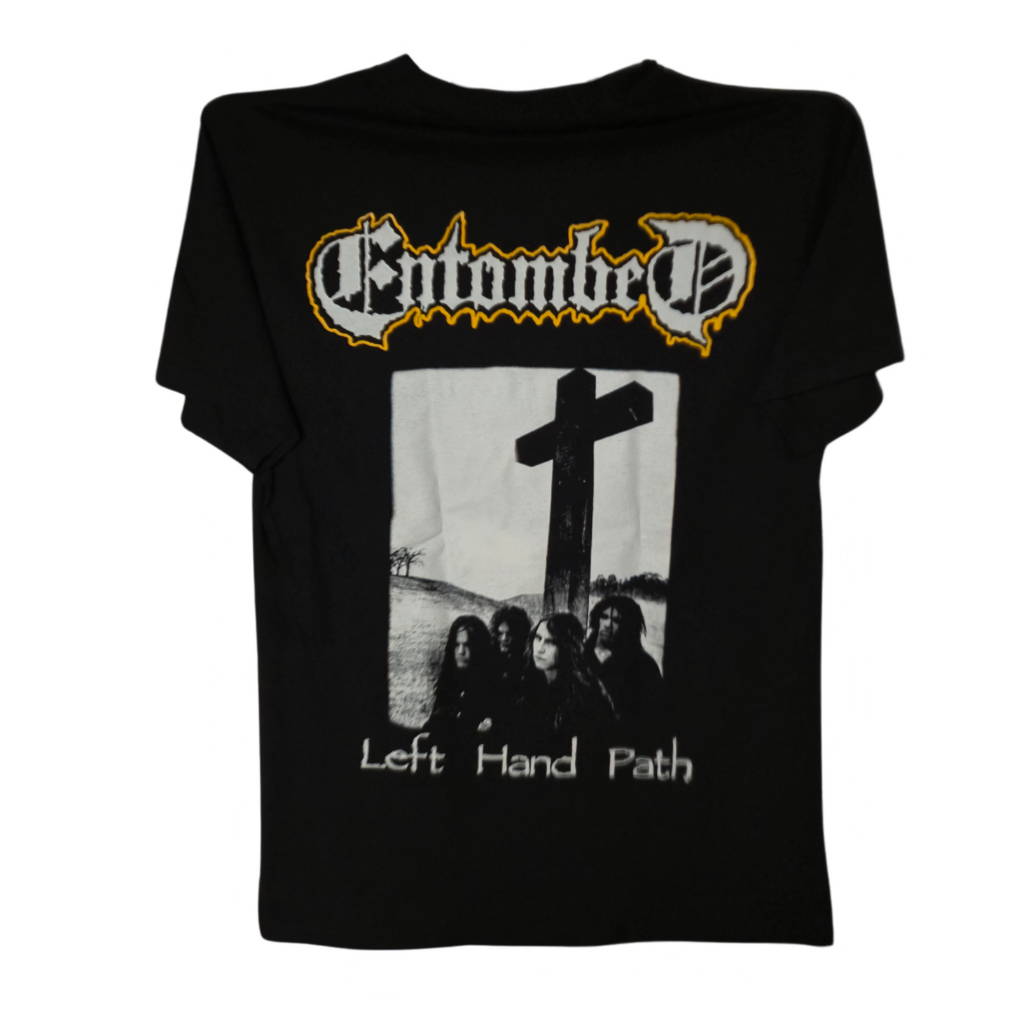Entombed- Left Hand Path Playera Manga Corta