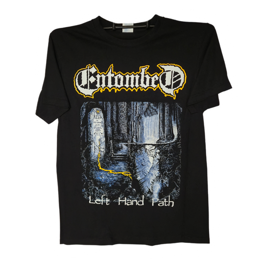 Entombed- Left Hand Path Playera Manga Corta