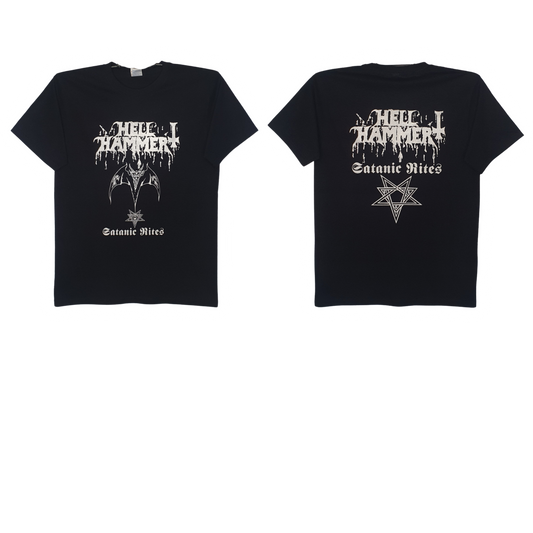 Hell Hammer - Satanic Rites Playera Manga Corta