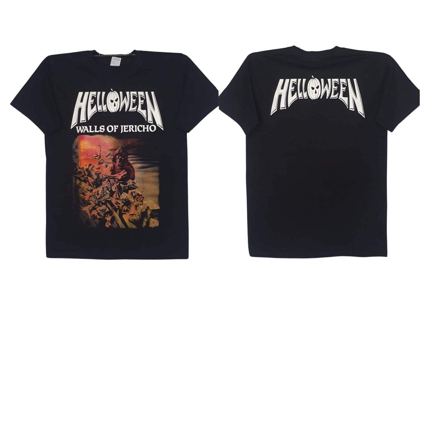Helloween - Walls Of Jericho Playera Manga Corta