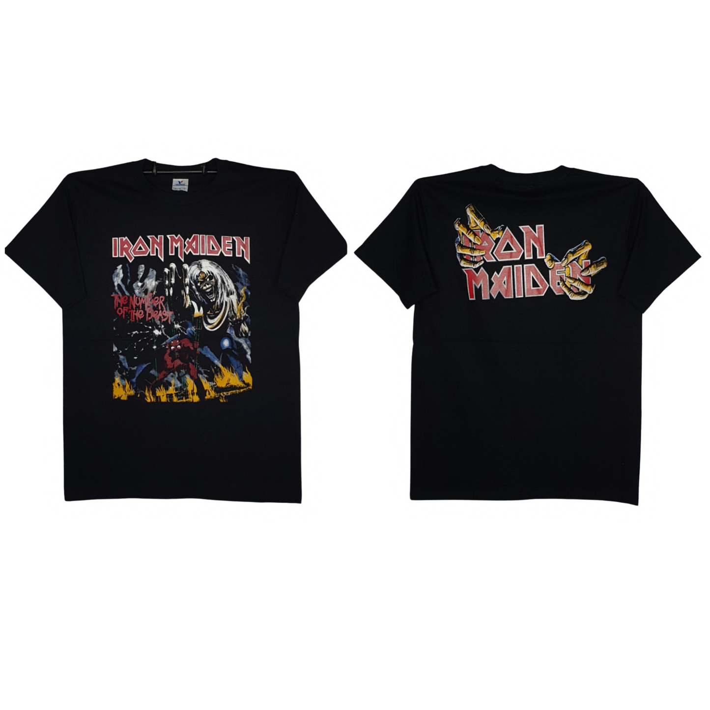Iron Maiden - The Number Of The Beast Playera Manga Corta