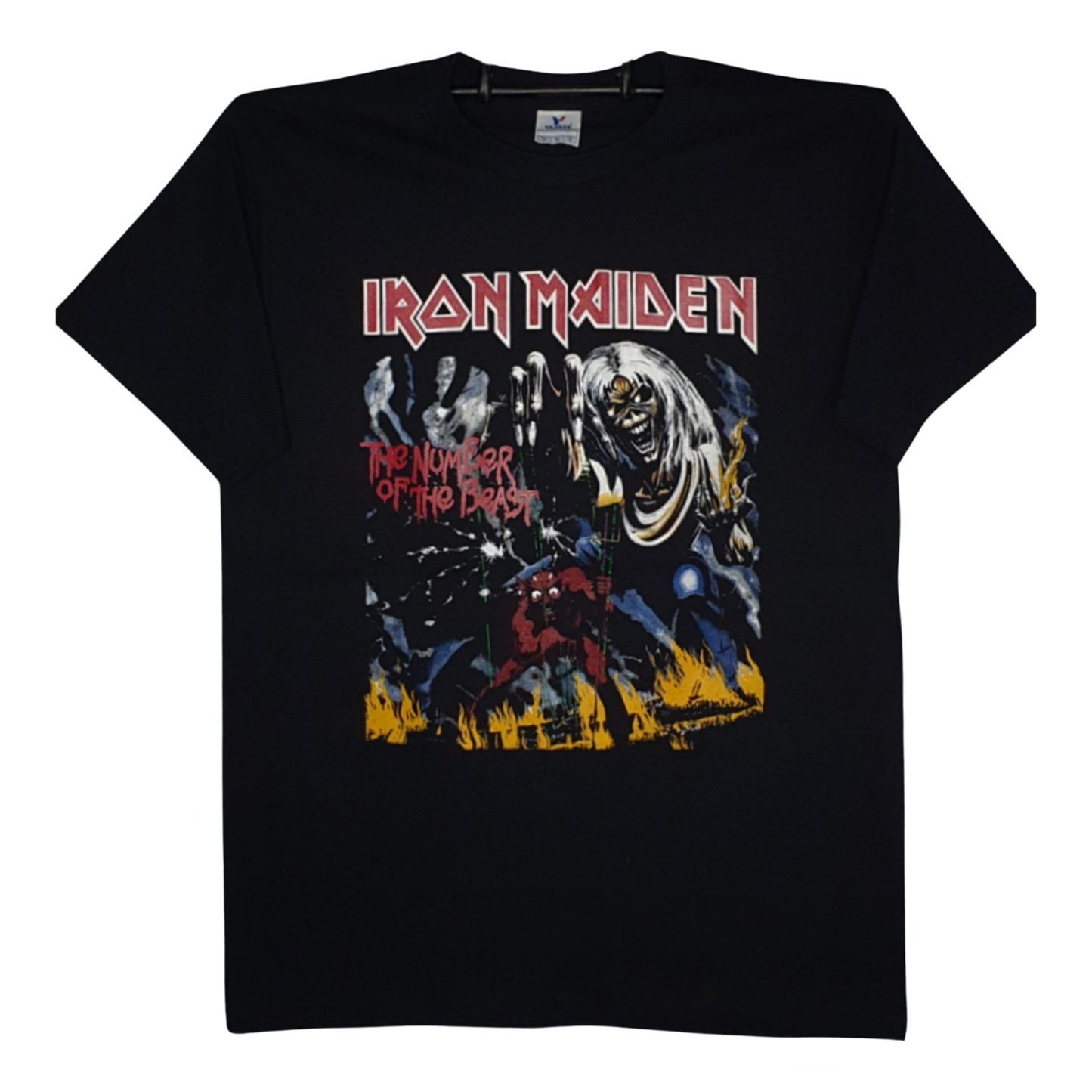 Iron Maiden - The Number Of The Beast Playera Manga Corta