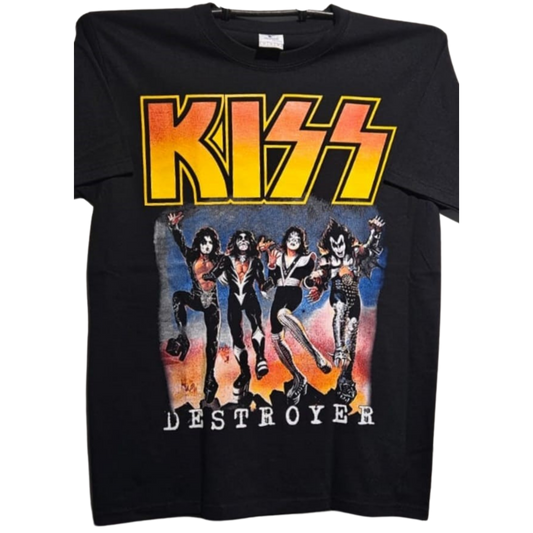 Kiss - Destroyer Playera Manga Corta