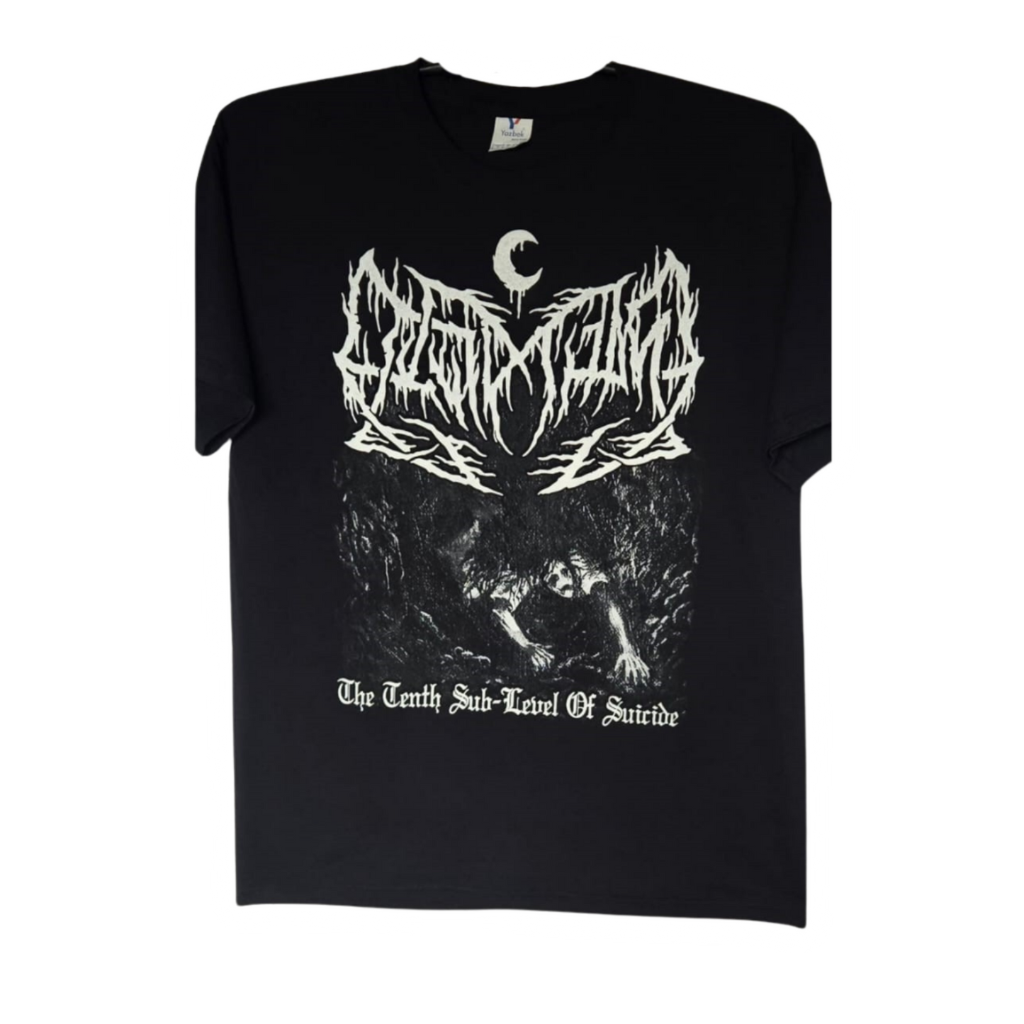 Leviathan - The Thenth  Sub-Level Of Suicide Playera Manga Corta