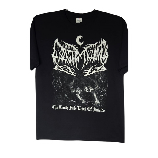 Leviathan - The Thenth  Sub-Level Of Suicide Playera Manga Corta