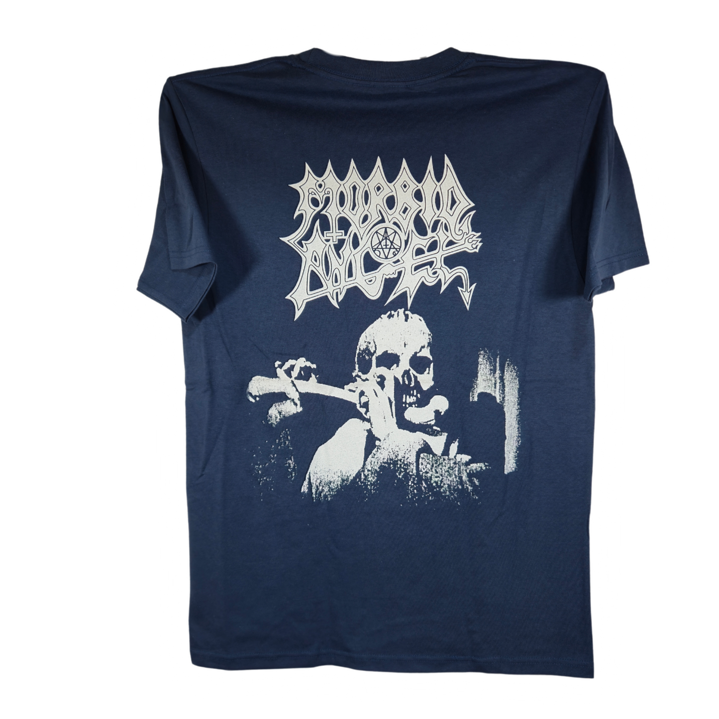 Morbid Angel- Altars Of Madness Playera Manga Corta Azul