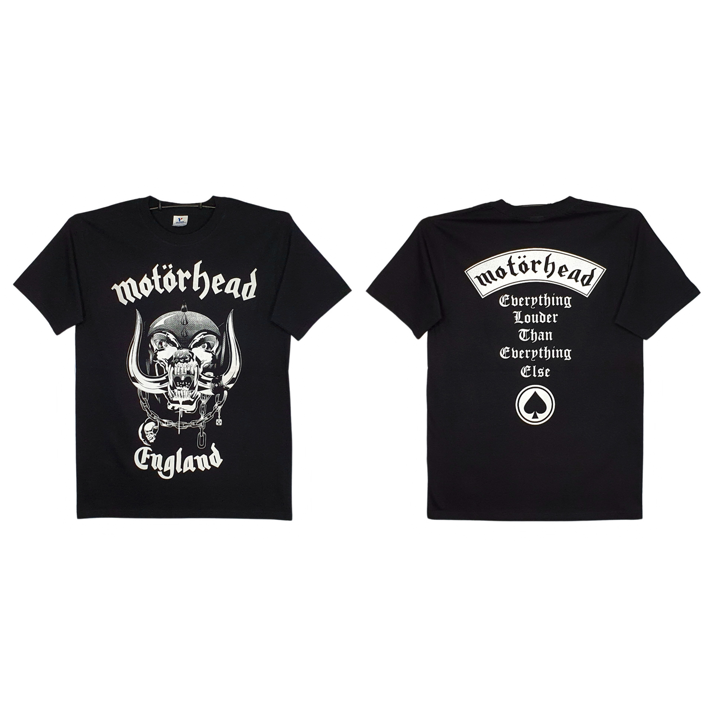 Motorhead - England Playera Manga Corta Negra