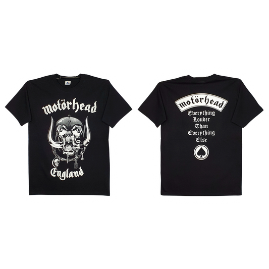 Motorhead - England Playera Manga Corta Negra