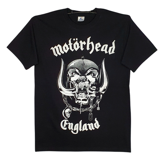 Motorhead - England Playera Manga Corta Negra