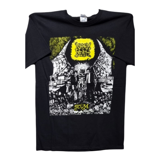Napalm Death - Scum Playera Manga Corta