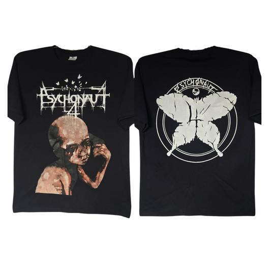 Psychonaut 4 - Dipsomania Playera Manga Corta Negra