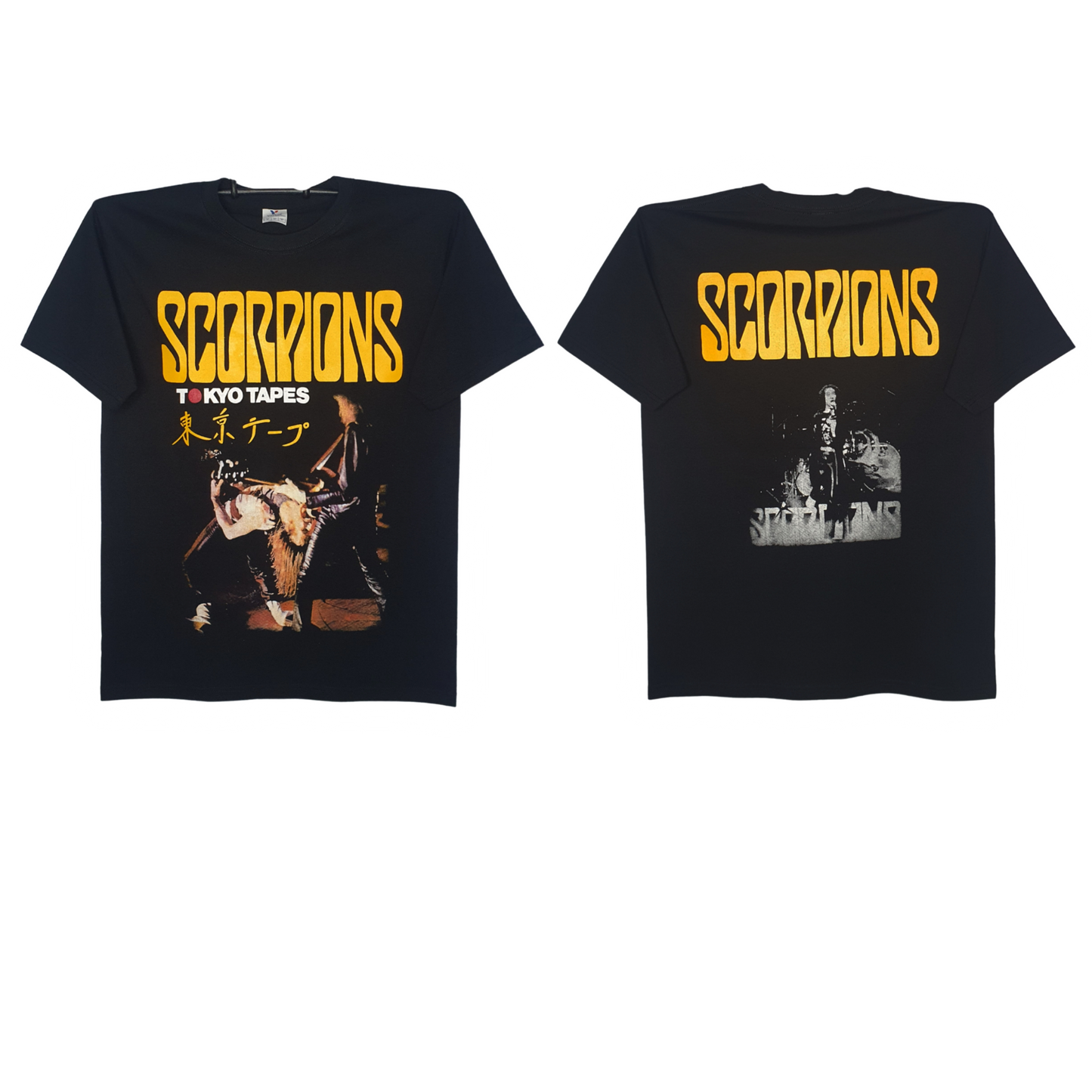 Scorpions - Tokyo Tapes Playera Manga Corta